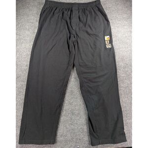 Vintage Platinum Fubu Sweatpants Mens 1X XL Black Fat Albert Straight‎ Relaxed